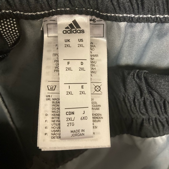 Adidas Aeroready Polyester Athletic Basketball Shorts - Mens Size 2XL - Picture 6 of 7